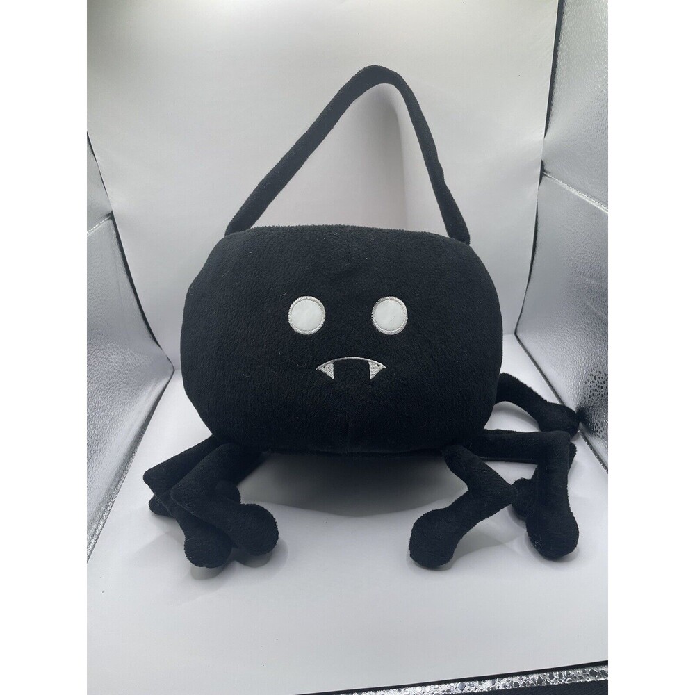 🕷HALLOWEEN Spider  TRICK OR TREAT Basket Tote For Children - Lightweight Plushy